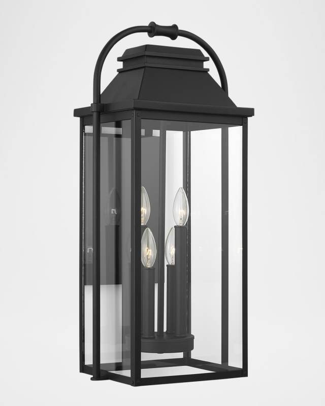 Wellsworth 4-Light Large Wall Lantern by Sean Lavin